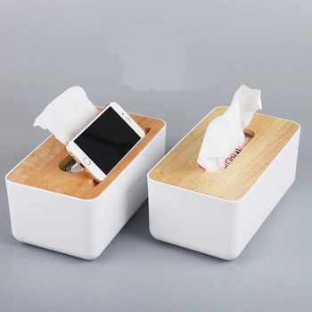 Modern brief exquisite tissue box White plastic body wood lid Tissue storage box European tissue boxes
Modern brief exquisite tissue box White plastic body wood lid Tissue storage box European tissue boxes