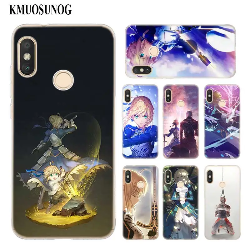 Transparent Soft Silicone Phone Case anime fate stay night saber for Xiaomi A2 8 F1 Redmi S2 Note 4X 5 6 5A 6A Pro Plus Lite
Transparent Soft Silicone Phone Case anime fate stay night saber for Xiaomi A2 8 F1 Redmi S2 Note 4X 5 6 5A 6A Pro Plus Lite