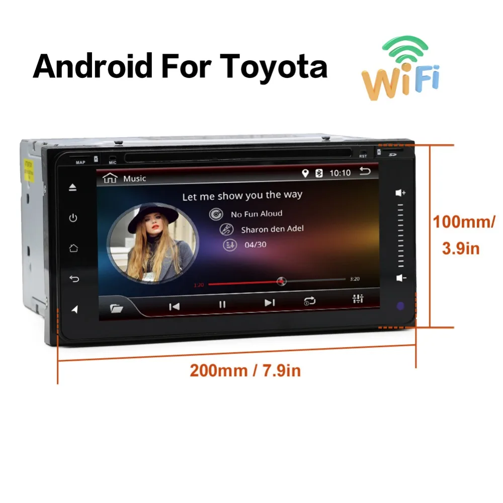 Android 6.0 2G RAM car dvd player for Toyota Hilux VIOS Old Camry Prado RAV4 Prado 2003-2008 with 4G LTE Network
Android 6.0 2G RAM car dvd player for Toyota Hilux VIOS Old Camry Prado RAV4 Prado 2003-2008 with 4G LTE Network