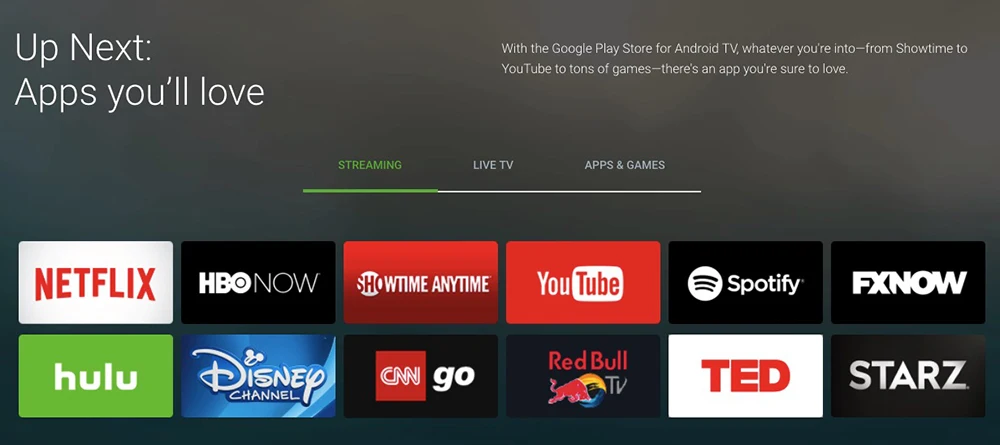 streaming videos and music