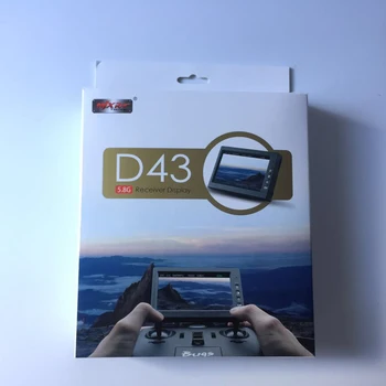MJX D43 5.8G FPV 4.3 inch FPV LCD Screen For RC Drone With 5820 Camera (Bugs 3 B3) and C5830(Bugs 6 B6) Receive display
MJX D43 5.8G FPV 4.3 inch FPV LCD Screen For RC Drone With 5820 Camera (Bugs 3 B3) and C5830(Bugs 6 B6) Receive display