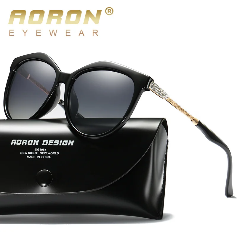 AORON Cat Eye Sunglasses Women Fashion Brand Designer Polarized Mirror Sun Glasses for Women De Sol UV400 A405
AORON Cat Eye Sunglasses Women Fashion Brand Designer Polarized Mirror Sun Glasses for Women De Sol UV400 A405