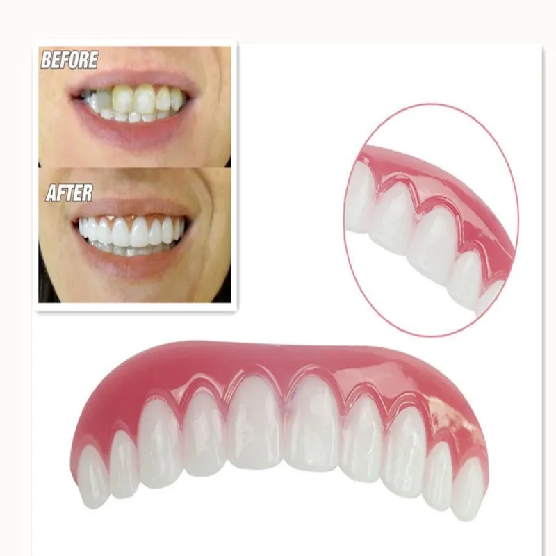 Drop Ship Dental Upper False Teeth Perfect Smile With Veneers For Teeth Comfort Fit Flex Fake Teeth Oral Hygiene Care
Drop Ship Dental Upper False Teeth Perfect Smile With Veneers For Teeth Comfort Fit Flex Fake Teeth Oral Hygiene Care