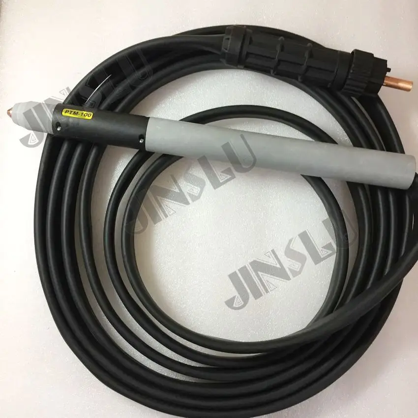 Not-original Plasma cutting torch PT100 PTM-100 stright torch head with Centeral connector 6 meters
Not-original Plasma cutting torch PT100 PTM-100 stright torch head with Centeral connector 6 meters
