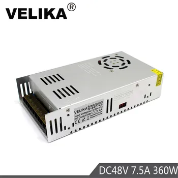 Single Output Power Supply Switch 48V 7.5A 360W Driver Transformer AC110V 220V to DC48V Power Supplies for CNC Stepper Motor
Single Output Power Supply Switch 48V 7.5A 360W Driver Transformer AC110V 220V to DC48V Power Supplies for CNC Stepper Motor