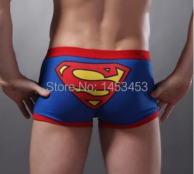 Underwear men Cute Superman Cartoon Mens Underwear Underpants Sexy Boxer Shorts Blue
Underwear men Cute Superman Cartoon Mens Underwear Underpants Sexy Boxer Shorts Blue