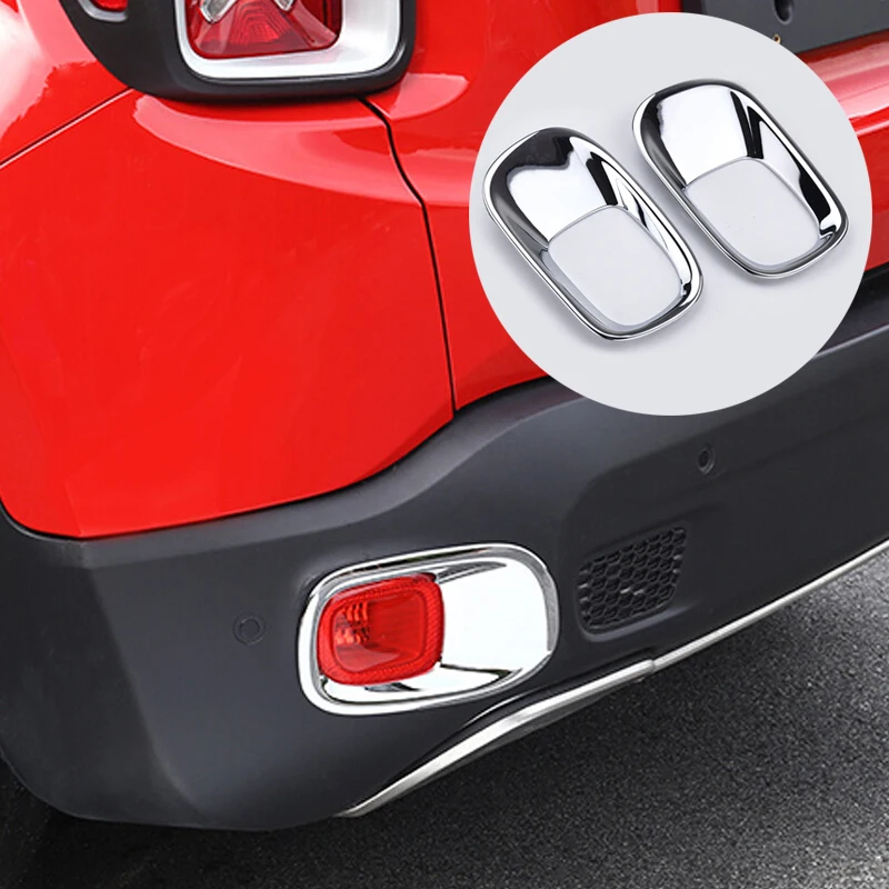 For Jeep Renegade 2015 2016 2017 2018 ABS Chrome Car rear fog lampshade Cover Trim Bezel Frame Molding Car Styling accessories
For Jeep Renegade 2015 2016 2017 2018 ABS Chrome Car rear fog lampshade Cover Trim Bezel Frame Molding Car Styling accessories