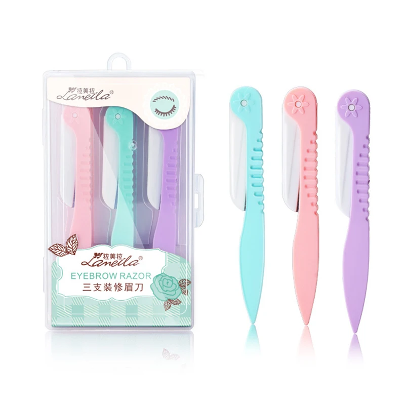 2019 New 3pcs/set Folding Eyebrow shaper Trimmer Epilators Safe Painless Eyebrow Remover Portable Razor Tool makeup accessories
2019 New 3pcs/set Folding Eyebrow shaper Trimmer Epilators Safe Painless Eyebrow Remover Portable Razor Tool makeup accessories