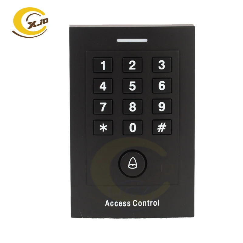 XJQ 125Khz Proximity RFID Card Keypad Standalone Keyboard Entry Door Access Control Keyfob tag Open Door Controller with 10 tags
XJQ 125Khz Proximity RFID Card Keypad Standalone Keyboard Entry Door Access Control Keyfob tag Open Door Controller with 10 tags