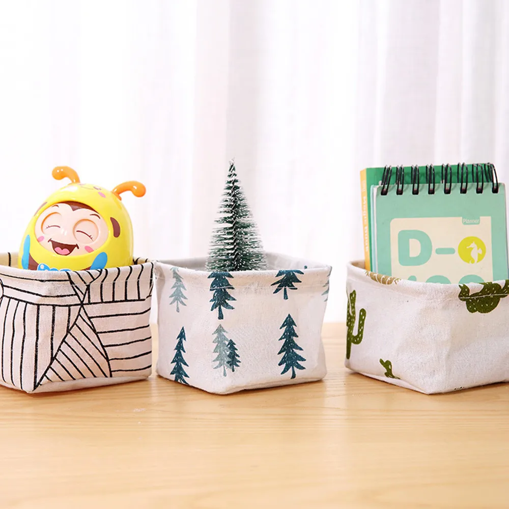 1pc Waterproof Cotton Linen Desktop Storage Square Basket for Toiletries Cosmetic Handle Table Cloth Box Container
1pc Waterproof Cotton Linen Desktop Storage Square Basket for Toiletries Cosmetic Handle Table Cloth Box Container