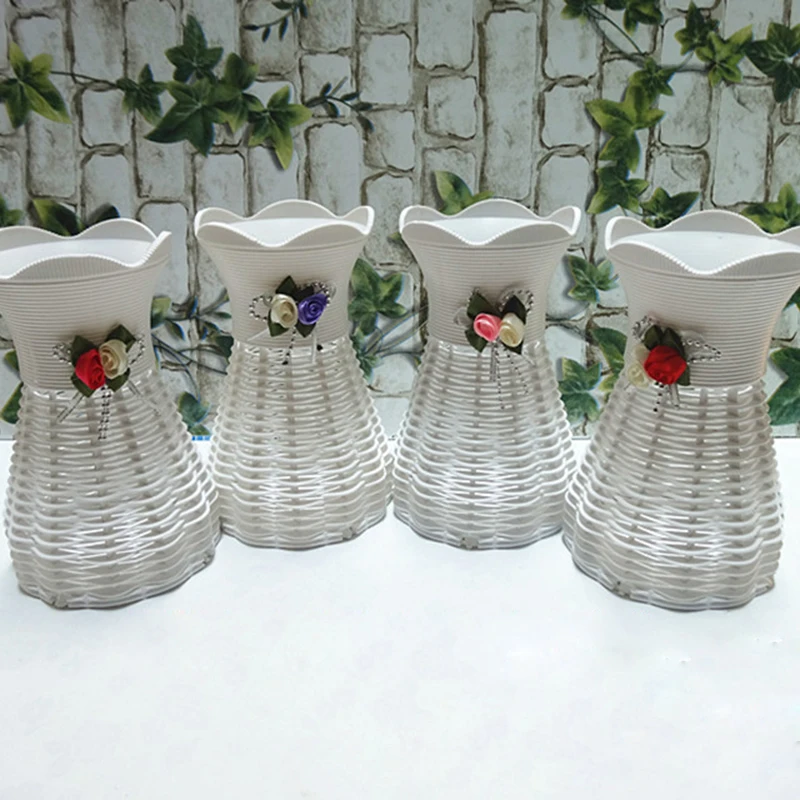 1pc White Plastic Vase Artificial Flower Use Fruit Beautiful Basket Container Party Room DIY Wedding Home Garden Decoration
1pc White Plastic Vase Artificial Flower Use Fruit Beautiful Basket Container Party Room DIY Wedding Home Garden Decoration