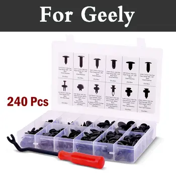 240pcs Set Car Rivets Kit 12 Popular Sizes Body Panel Clips Fasteners Retainer For Geely Beauty Leopard Ck Emgrand Ec7 Ec8 X7
240pcs Set Car Rivets Kit 12 Popular Sizes Body Panel Clips Fasteners Retainer For Geely Beauty Leopard Ck Emgrand Ec7 Ec8 X7