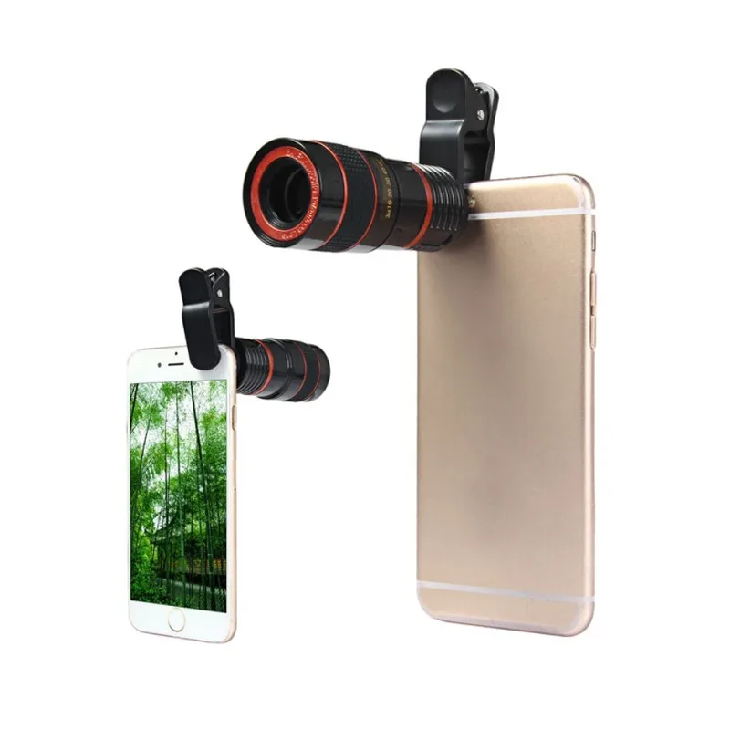 1pc New Universal 8X Optical Zoom Telescope Camera Lens for Mobile Phone Lens With Clip For Smartphones
1pc New Universal 8X Optical Zoom Telescope Camera Lens for Mobile Phone Lens With Clip For Smartphones