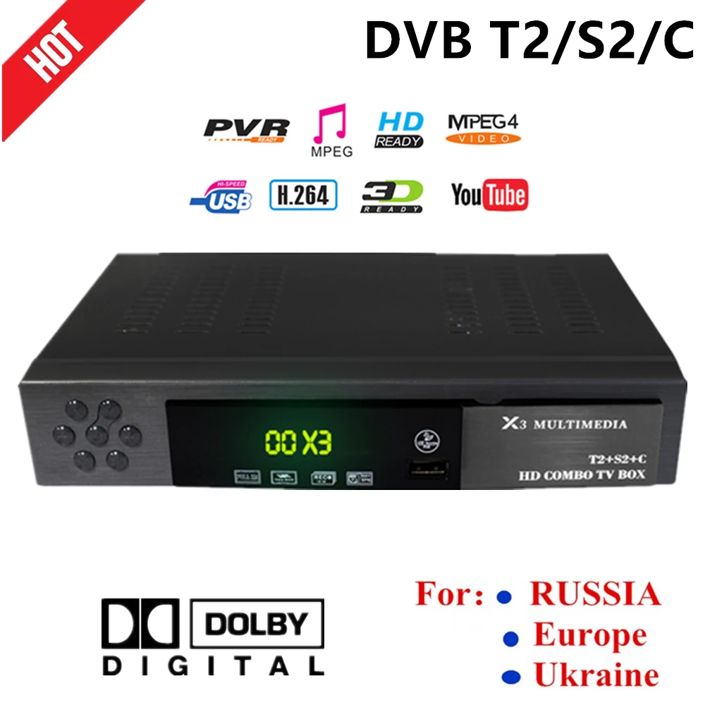 100% original tv box dvb-s2 dvb-t2 dvb-c satellite tv combo receiver box support Cccam Newcam YouTube AC3/Dolby Set top boxes
100% original tv box dvb-s2 dvb-t2 dvb-c satellite tv combo receiver box support Cccam Newcam YouTube AC3/Dolby Set top boxes