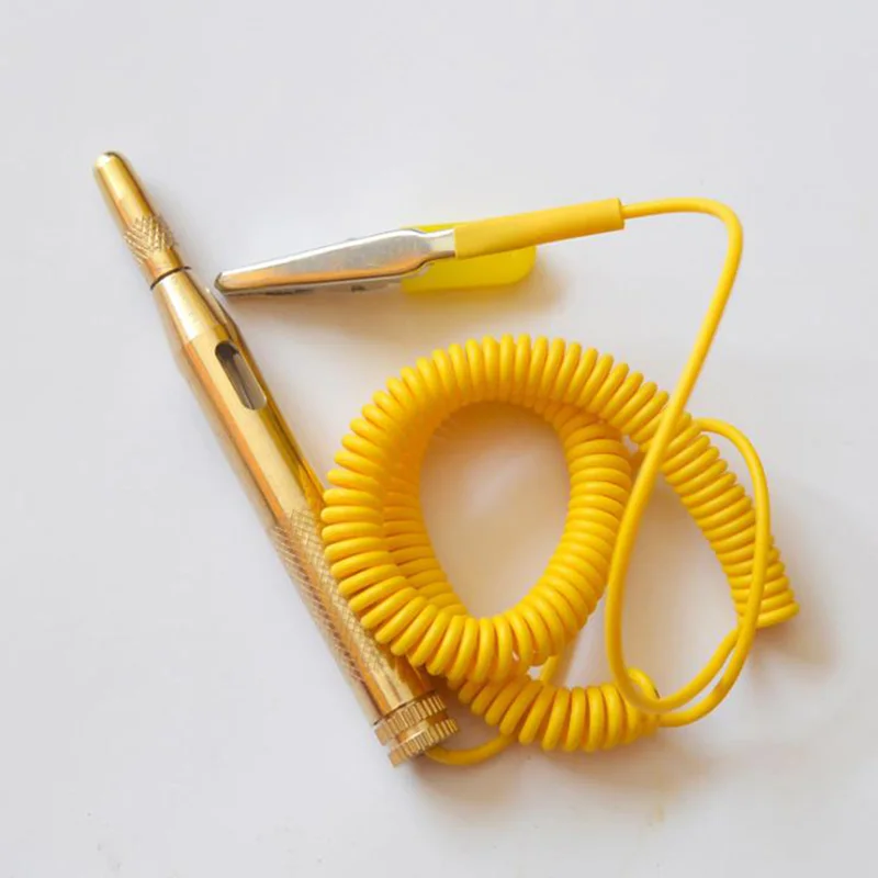 Automotive Copper Circuit Testing Car Light Lamp Voltage Test Light Electrician Line Repair Tool 12V 6V DC Electric Test Pen
Automotive Copper Circuit Testing Car Light Lamp Voltage Test Light Electrician Line Repair Tool 12V 6V DC Electric Test Pen
