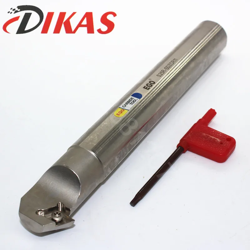 1PCS S25R-SDZCR11 Turning tool holder. CNC lathe .hole turning tool. holder for DCMT11T3
1PCS S25R-SDZCR11 Turning tool holder. CNC lathe .hole turning tool. holder for DCMT11T3