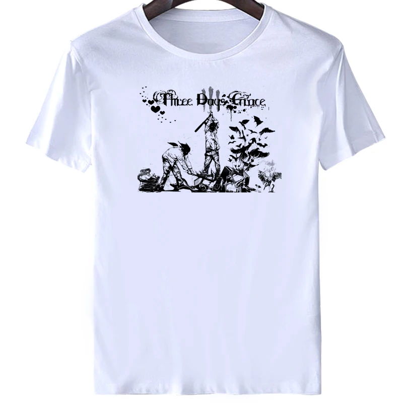 summer tops and blouses 2019 t shirts Men's Three Days Grace Band Gone Forever WHITE T shirt plus size s-xxxl
summer tops and blouses 2019 t shirts Men's Three Days Grace Band Gone Forever WHITE T shirt plus size s-xxxl