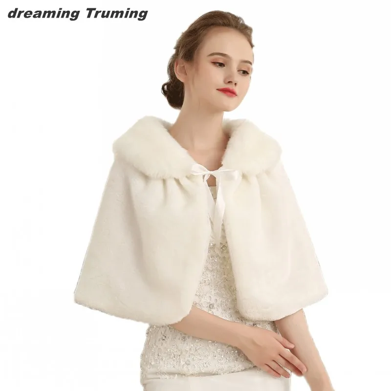 High Quality Short Wedding Jackets 2019 Bride Faux Fur Bolero Bridal Shawl Wraps Shrug Winter Coat Wedding Accessories
High Quality Short Wedding Jackets 2019 Bride Faux Fur Bolero Bridal Shawl Wraps Shrug Winter Coat Wedding Accessories