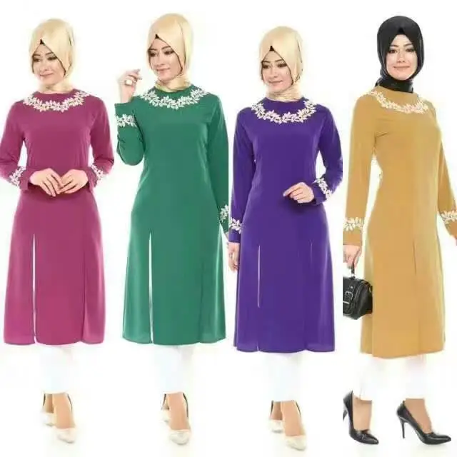 2016 fashion high quality Islamism girl's top casual chiffon shirt long sleeve blouses tops for muslim women
2016 fashion high quality Islamism girl's top casual chiffon shirt long sleeve blouses tops for muslim women