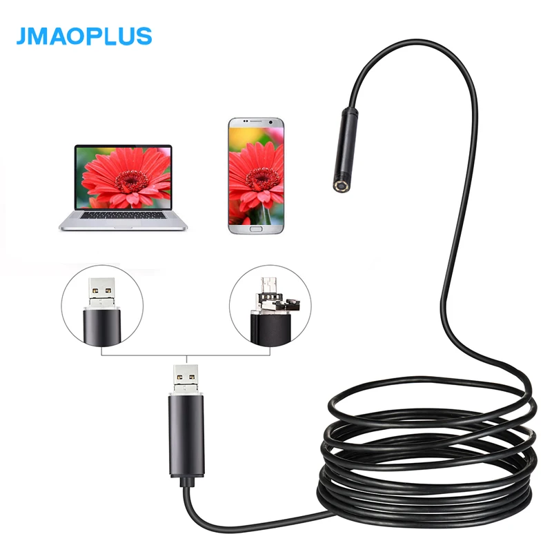 720P Endoscope 8mm Car Endoscope Inspection Camera Sewer Iphone Endoscope For Windows & Macbook PC Android Phone
720P Endoscope 8mm Car Endoscope Inspection Camera Sewer Iphone Endoscope For Windows & Macbook PC Android Phone