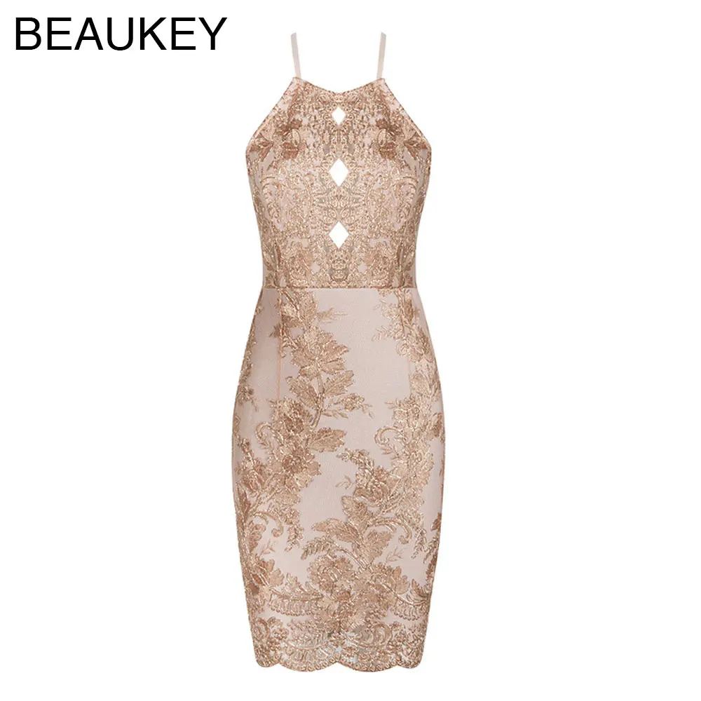 Nude Embroidery Sexy Spaghetti Strap Hollow Out 2017 New Arrivals Lady Celebrity Elastic Rayon Short Bandage Dress
Nude Embroidery Sexy Spaghetti Strap Hollow Out 2017 New Arrivals Lady Celebrity Elastic Rayon Short Bandage Dress