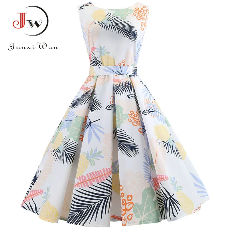 women sexy summer dress sleeveless Vintage Elegant Floral Print dresses plus size Casual autumn Midi party dress jurken
women sexy summer dress sleeveless Vintage Elegant Floral Print dresses plus size Casual autumn Midi party dress jurken