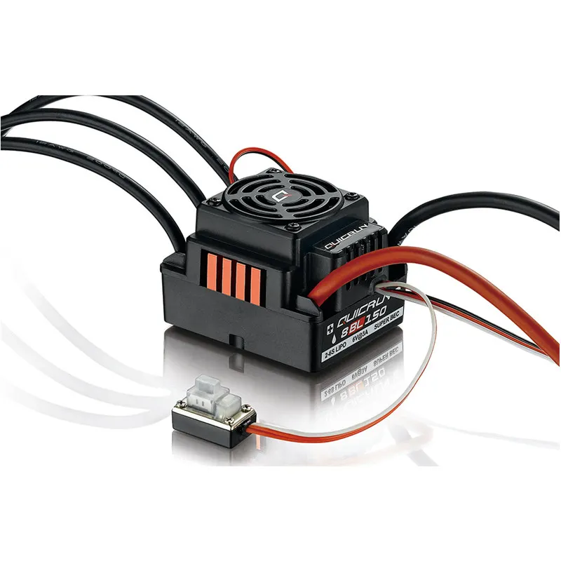 FATJAY Hobbywing QuicRun WP 8BL150 150A 3-6s Sensorless Waterproof Brushless ESC Speed Controller For 1/8 RC Cars Buggies Trucks
FATJAY Hobbywing QuicRun WP 8BL150 150A 3-6s Sensorless Waterproof Brushless ESC Speed Controller For 1/8 RC Cars Buggies Trucks