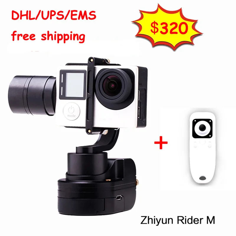 

Zhiyun Z1 Rider-M 3 Axis Wearable Camera Gimbal Stabilizer w/ Bluetooth Wireless Remote Controller f/ GoPro 3 4 DHL/UPS shipping