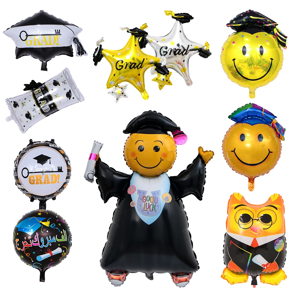 1Pcs Congratulation Party Foil Helium Balloon Graduate Doctor Good Luck Students Congrats Decor Supplies Graduated Doctoral
1Pcs Congratulation Party Foil Helium Balloon Graduate Doctor Good Luck Students Congrats Decor Supplies Graduated Doctoral