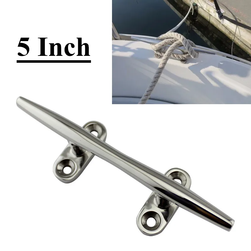 Heavy Duty Boat Hollow Base Cleat 5 inch Stainless Steel Marine hollow open base cleats for yacht boats marine hardware
Heavy Duty Boat Hollow Base Cleat 5 inch Stainless Steel Marine hollow open base cleats for yacht boats marine hardware