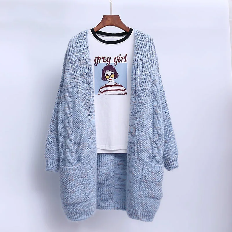 Women's sweater sweater fashion 2018 ladies autumn and winter new loose solid color knitted cardigan shirt knitted jacket casual
Women's sweater sweater fashion 2018 ladies autumn and winter new loose solid color knitted cardigan shirt knitted jacket casual
