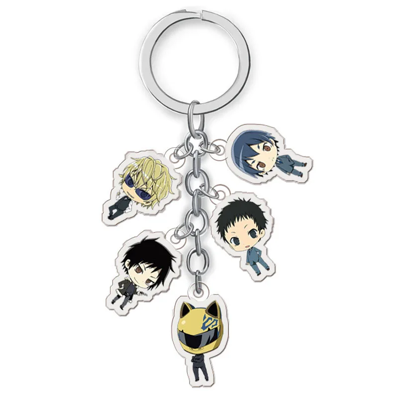 Anime Durarara!! 3way Standoff Keychain Cartoon Figures DRRR Orihara Izaya Key Ring
Anime Durarara!! 3way Standoff Keychain Cartoon Figures DRRR Orihara Izaya Key Ring