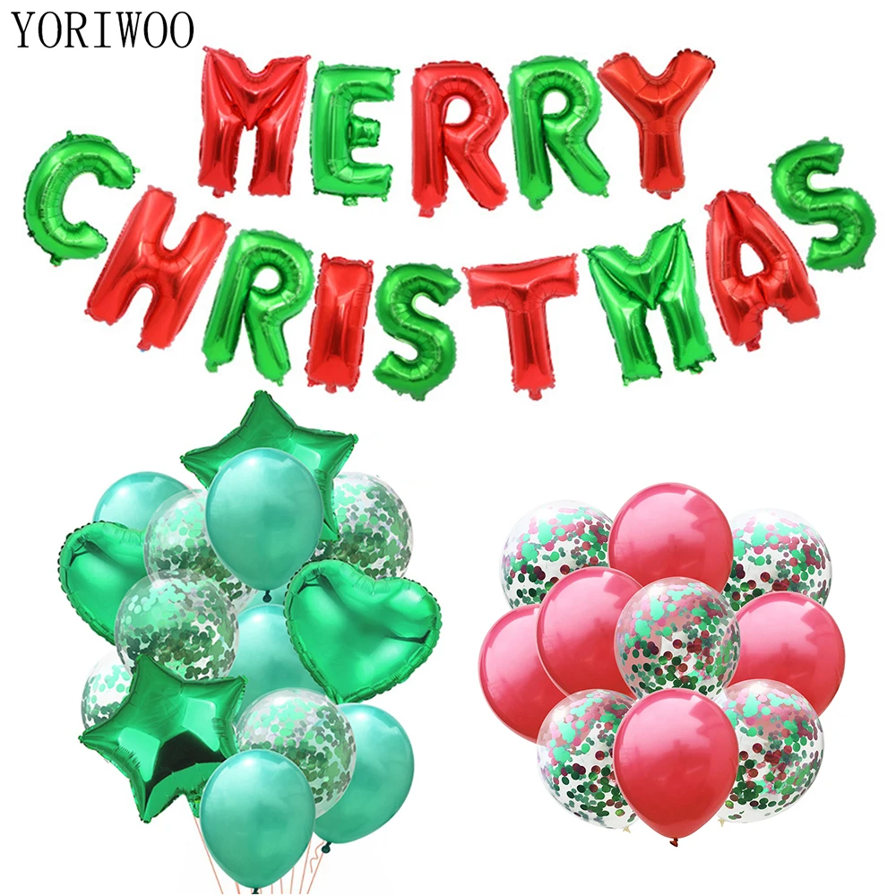 YORIWOO Christmas Balloons Air Latex Balloon Confetti Baloons Birthday Party Merry Christmas Decorations For Home 2019 Xmas Tree
YORIWOO Christmas Balloons Air Latex Balloon Confetti Baloons Birthday Party Merry Christmas Decorations For Home 2019 Xmas Tree