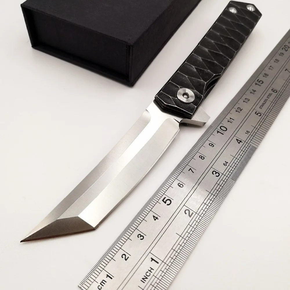 JSSQ Pocket Folding Knife S35VN Blade Titanium Handle Outdoor Survival Diving Tactical Knives Camping Hunting Karambit EDC Tools
JSSQ Pocket Folding Knife S35VN Blade Titanium Handle Outdoor Survival Diving Tactical Knives Camping Hunting Karambit EDC Tools
