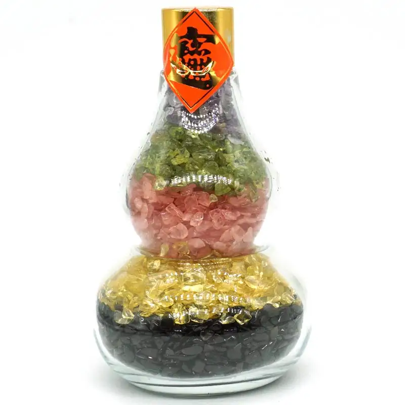 5 colors Gemstone Bottle Crystal Healing Tumbled Reiki Stone Minerals Home Office Decor
5 colors Gemstone Bottle Crystal Healing Tumbled Reiki Stone Minerals Home Office Decor