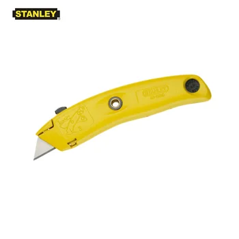 Stanley 10-989 multifunctional metal light body utility swivel knife DIY refillable replaceable blade knives tools big handle
Stanley 10-989 multifunctional metal light body utility swivel knife DIY refillable replaceable blade knives tools big handle