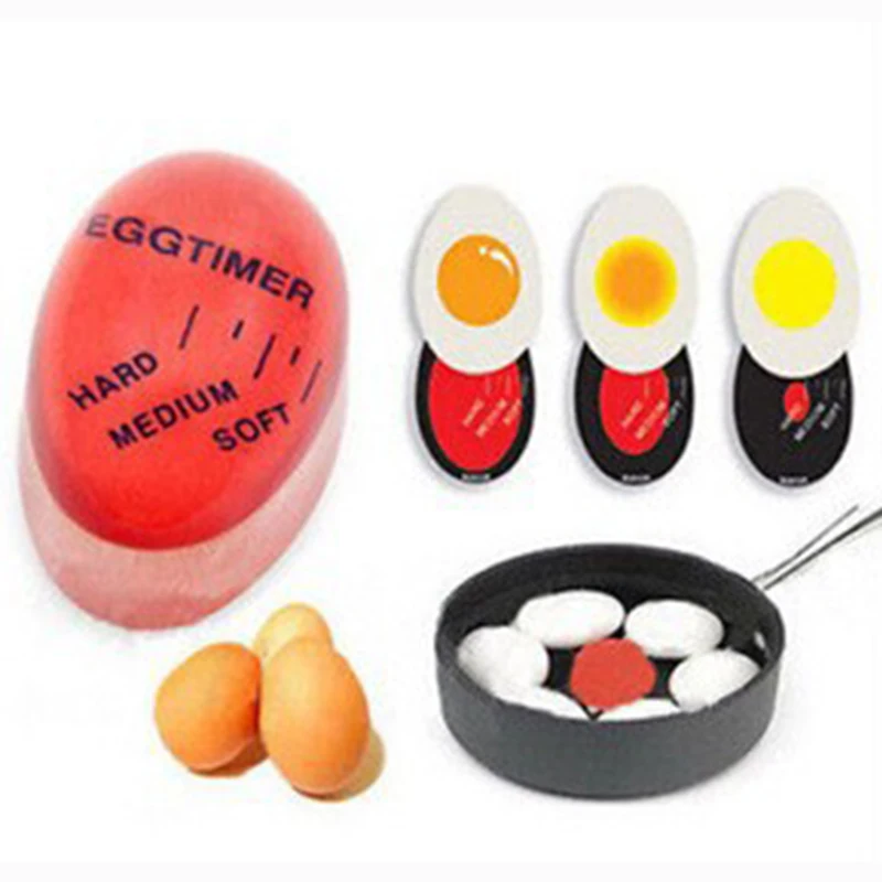 1 шт. яйцо идеальный цвет изменение таймер вкусные мягкие вареные яйца