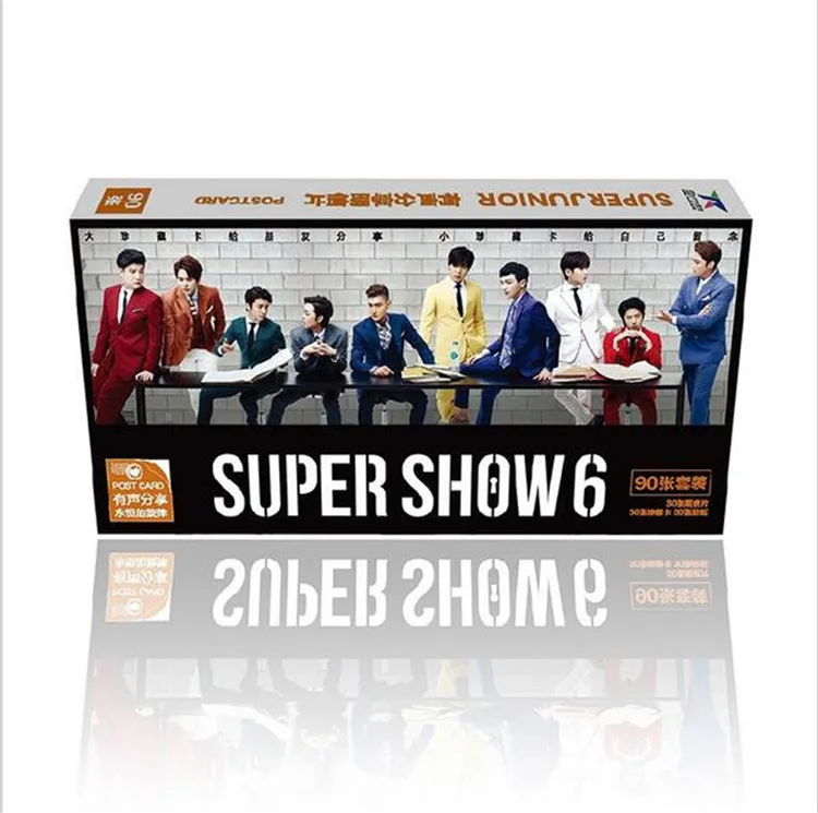 kpop 2016 Latest official super junior 90 Collectible k-pop SJ Set concert super show6 album Lyrics LOMO
kpop 2016 Latest official super junior 90 Collectible k-pop SJ Set concert super show6 album Lyrics LOMO