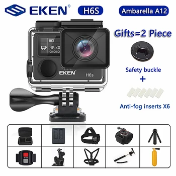Original EKEN H6S Ultra HD Action Camera with Ambarella A12 chip 4k/30fps 1080p/60fps EIS 30M Waterproof Sport Camera
Original EKEN H6S Ultra HD Action Camera with Ambarella A12 chip 4k/30fps 1080p/60fps EIS 30M Waterproof Sport Camera