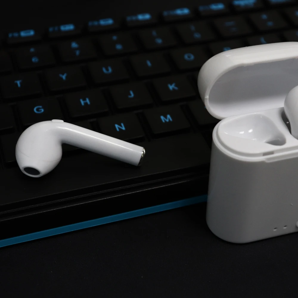 Bewot i7 Mini TWS Bluetooth наушники спортивные Беспроводные с микрофоном настоящие стерео