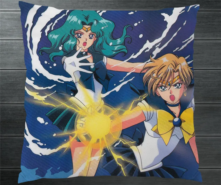 Sailor Moon Crystal Tenoh Haruka Kaiou Michiru Fanart Two Side Pillowcase Pillow Case Cover Cosplay Gift BED/SOFA/CAR Decor New
Sailor Moon Crystal Tenoh Haruka Kaiou Michiru Fanart Two Side Pillowcase Pillow Case Cover Cosplay Gift BED/SOFA/CAR Decor New