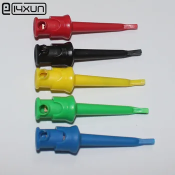 30pcs 10A/60V Mini Test Clip Gold Plated Hook Grabbers Self-assembly Test Clip Lead solder connection
30pcs 10A/60V Mini Test Clip Gold Plated Hook Grabbers Self-assembly Test Clip Lead solder connection