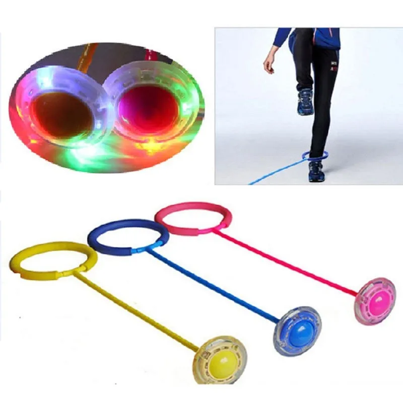 One Foot Jump Flashing Jump Ball Automatic Lighting Toys Children Adult Sport Gaming Fitness Bouncing Ball Christmas Gifts
One Foot Jump Flashing Jump Ball Automatic Lighting Toys Children Adult Sport Gaming Fitness Bouncing Ball Christmas Gifts