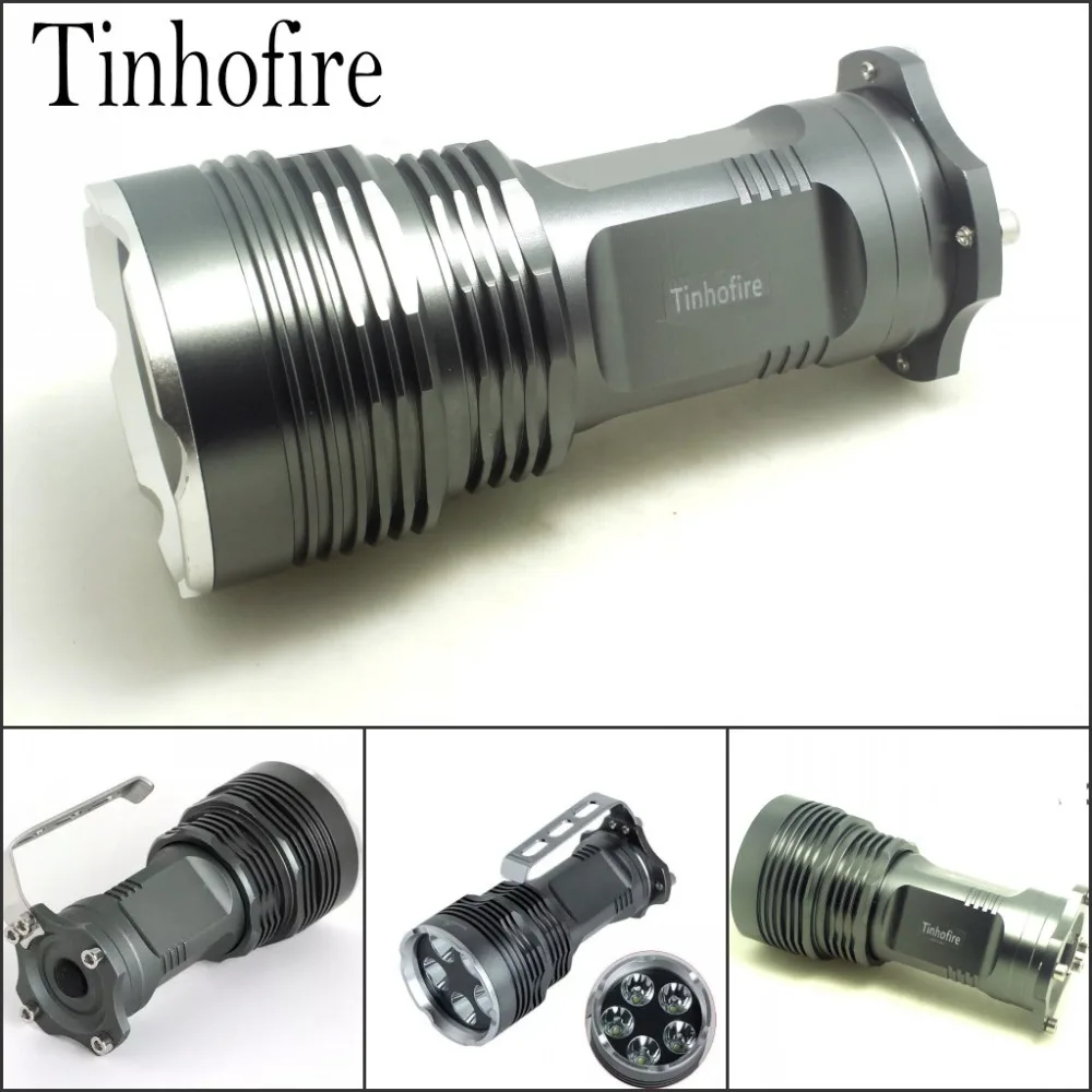 Tinhofire Super Light 35W 6000 Lumens CREE XM-L 5x T6 LED Flashlight Torch Portable light Lamp
Tinhofire Super Light 35W 6000 Lumens CREE XM-L 5x T6 LED Flashlight Torch Portable light Lamp