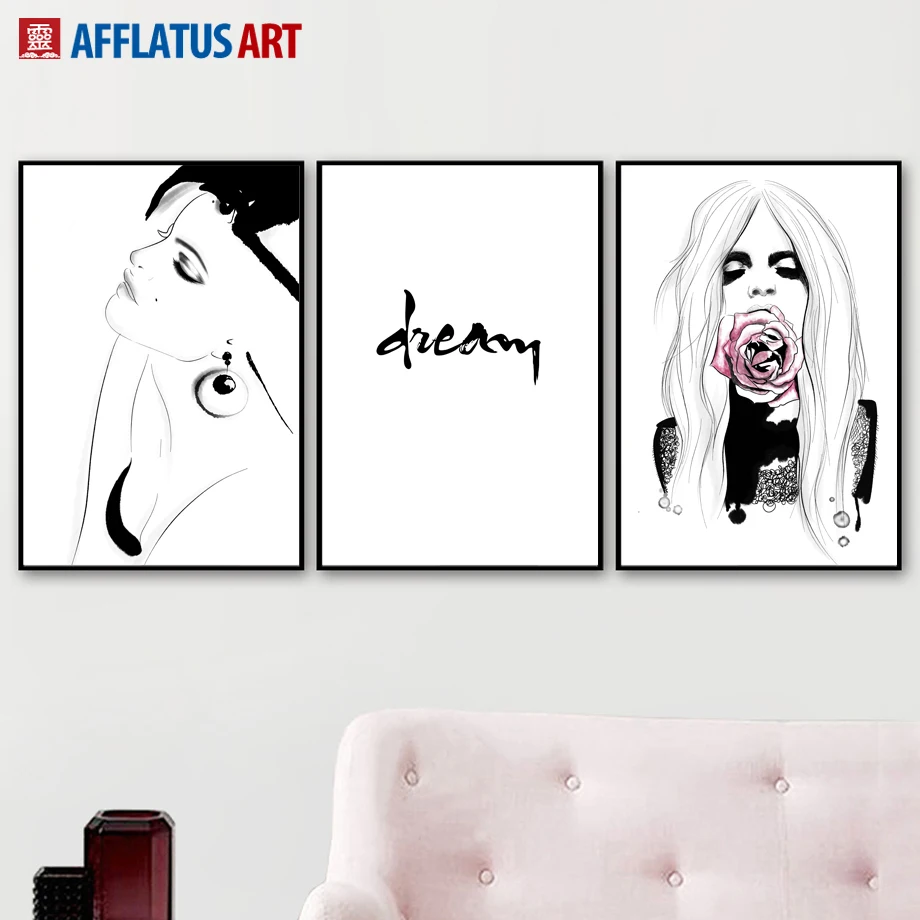 Girl Dream Quote Wall Art Canvas Painting Watercolor Nordic Posters And Prints Black White Wall Pictures For Living Room Decor
Girl Dream Quote Wall Art Canvas Painting Watercolor Nordic Posters And Prints Black White Wall Pictures For Living Room Decor