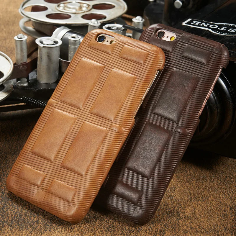 Image Luxury Sofa Style PU Leather black brown red case For iphone SE 5 5S 6 6S 4.7   Plus 5.5 Special Pattern New Arrival phone cover