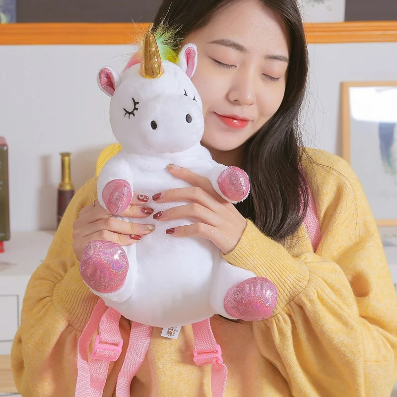 33cm Unicorn Backpack Girls Boys Plush Adjustable Schoolbags Stuffed Animal Bag Kindergarten Plush Backpack Toys Children's Gift
33cm Unicorn Backpack Girls Boys Plush Adjustable Schoolbags Stuffed Animal Bag Kindergarten Plush Backpack Toys Children's Gift