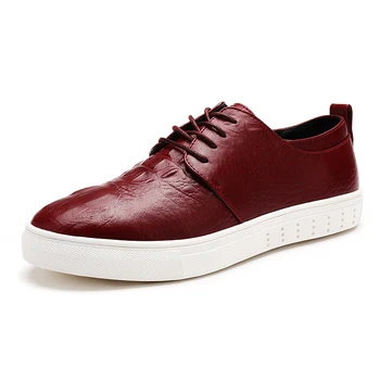 Nice New Arrival Fashion High Quality PU Crocodile Pattern Solid Color Low Top Lace Up Men Casual Leather Shoes
Nice New Arrival Fashion High Quality PU Crocodile Pattern Solid Color Low Top Lace Up Men Casual Leather Shoes