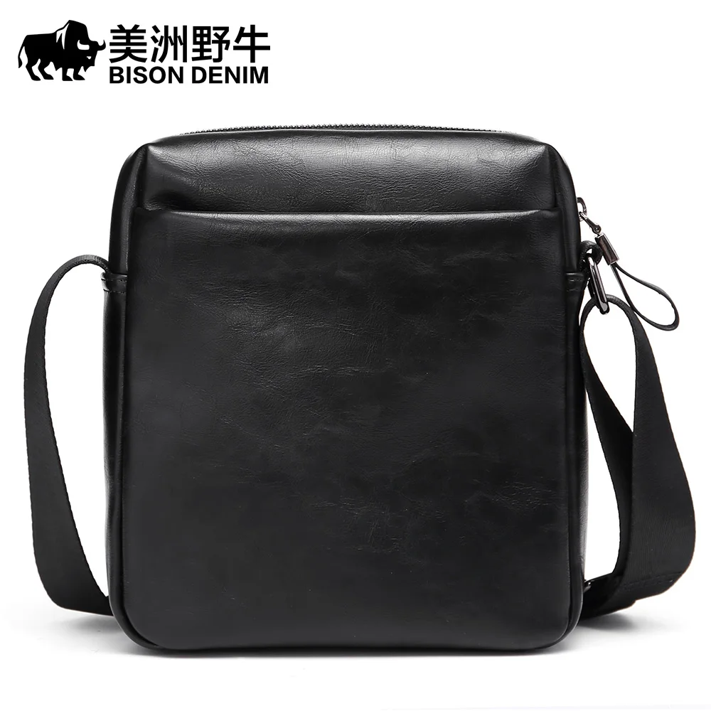 BISON DENIM Brand Men Shoulder Bags Leather Briefcase Business Casual Handbag Men's Messenger Travel Bag
BISON DENIM Brand Men Shoulder Bags Leather Briefcase Business Casual Handbag Men's Messenger Travel Bag
