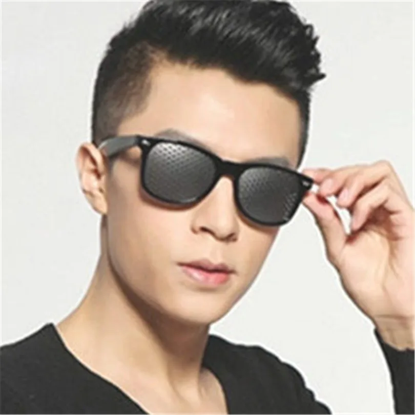 Pinhole Sunglasses Improve Natural Healing Vision Care Eyeglasses Exercise Eyesight Anti-myopia Pin hole Eye Glasses
Pinhole Sunglasses Improve Natural Healing Vision Care Eyeglasses Exercise Eyesight Anti-myopia Pin hole Eye Glasses